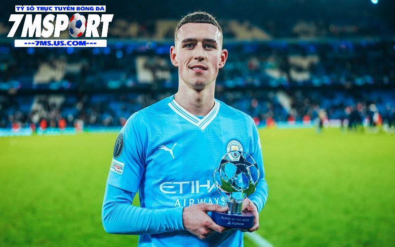 Phil Foden chân sút ấn tượng trong đội hình của Man City Phil Foden chân sút ấn tượng trong đội hình của Man City